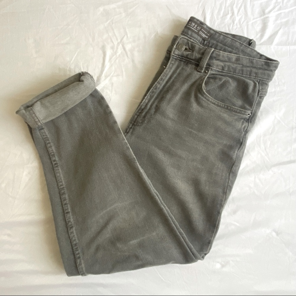 Gray poshmark Mom Fit jeans